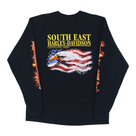 2000 Harley Davidson Ohio Long Sleeve Shirt