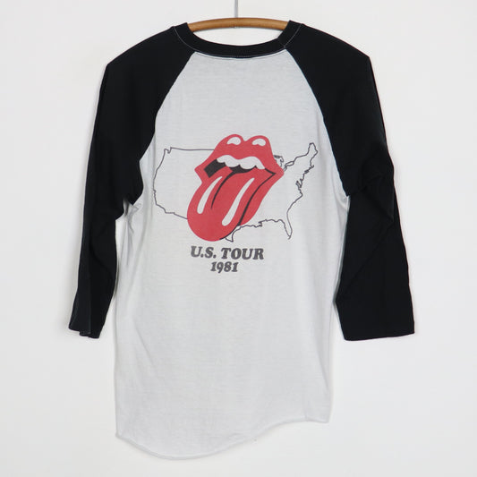 1981 Rolling Stones Louisiana Super Dome Concert Jersey Shirt