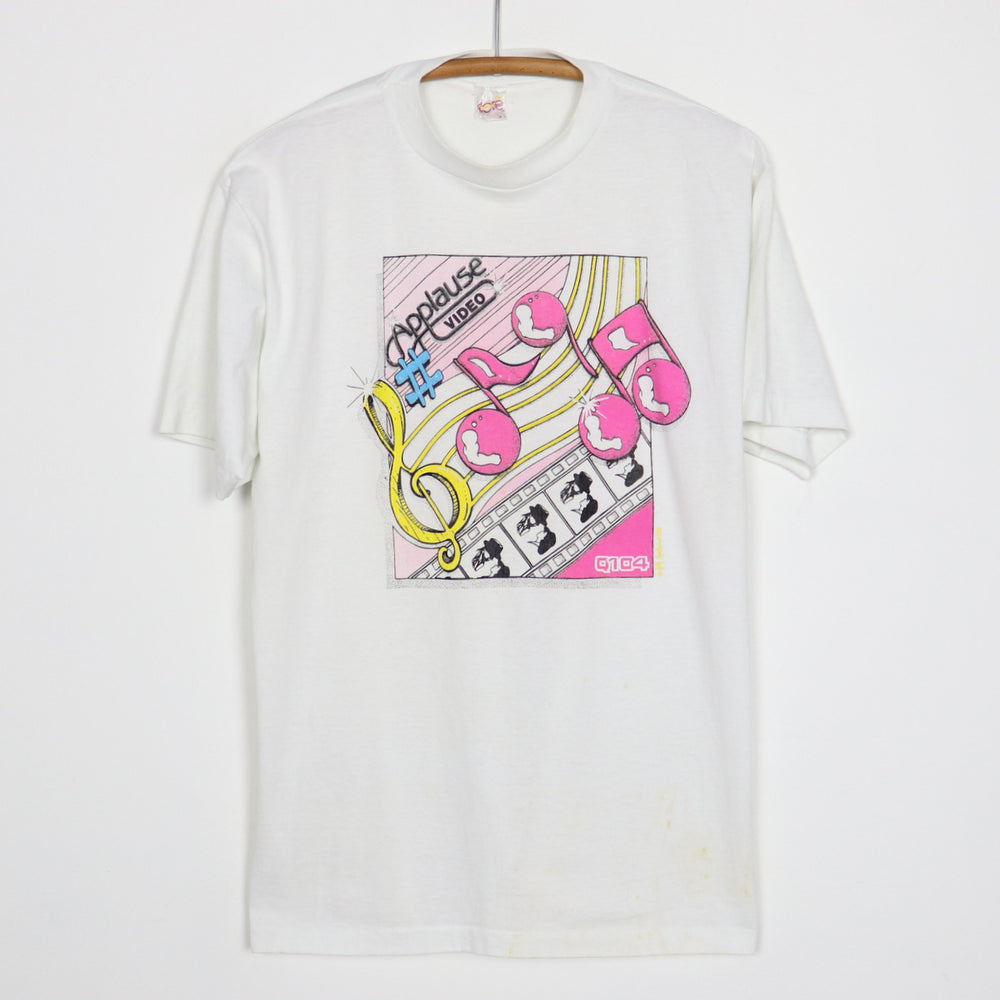 1988 Applause Video Q104 Radio Shirt