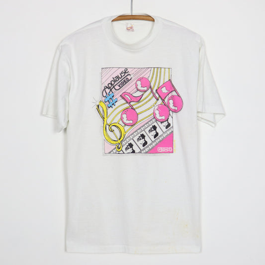 1988 Applause Video Q104 Radio Shirt