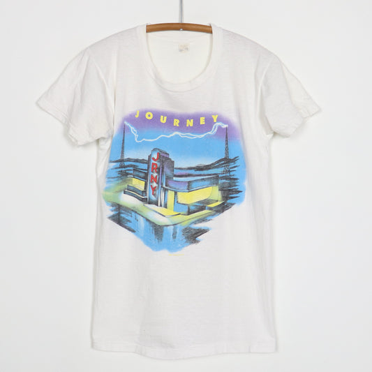 1986 Journey Raised On Radio Shirt