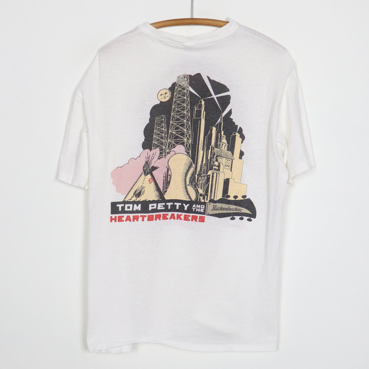 1989 Tom Petty Strange Behavior Tour Shirt