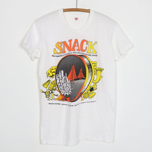 1975 Snack San Francisco Concert Shirt