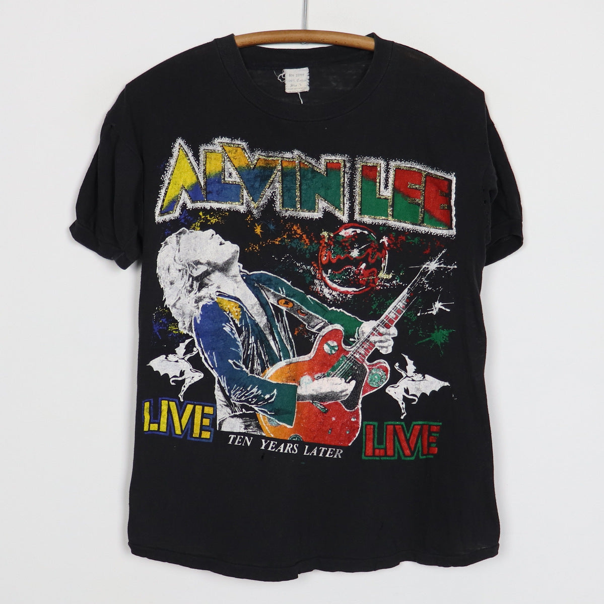 1970s Alvin Lee Ten Years After Shirt WyCo Vintage 1970s alvin lee ten years after shirt wyco vintage