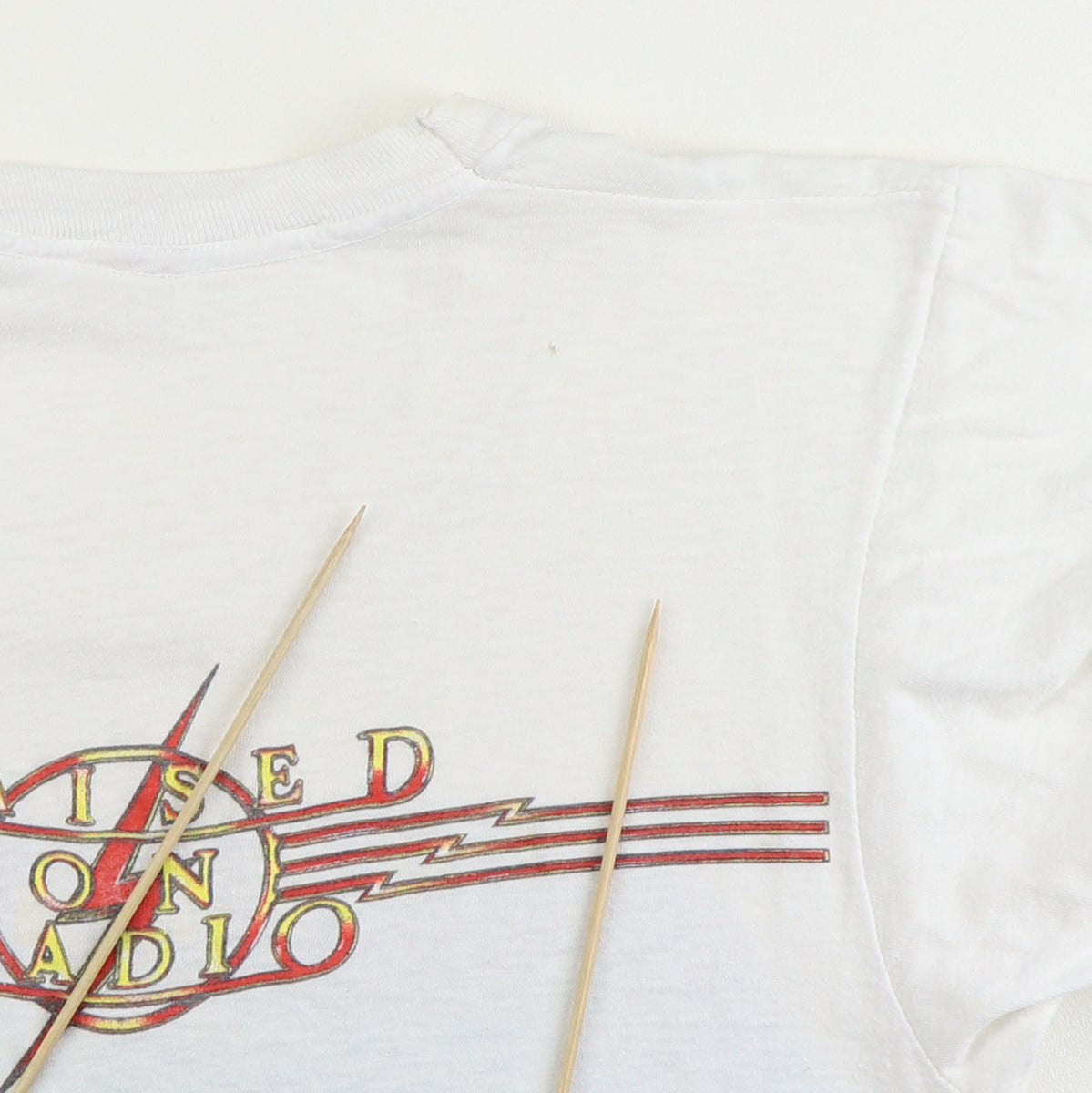 1986 Journey Raised On Radio Shirt – WyCo Vintage