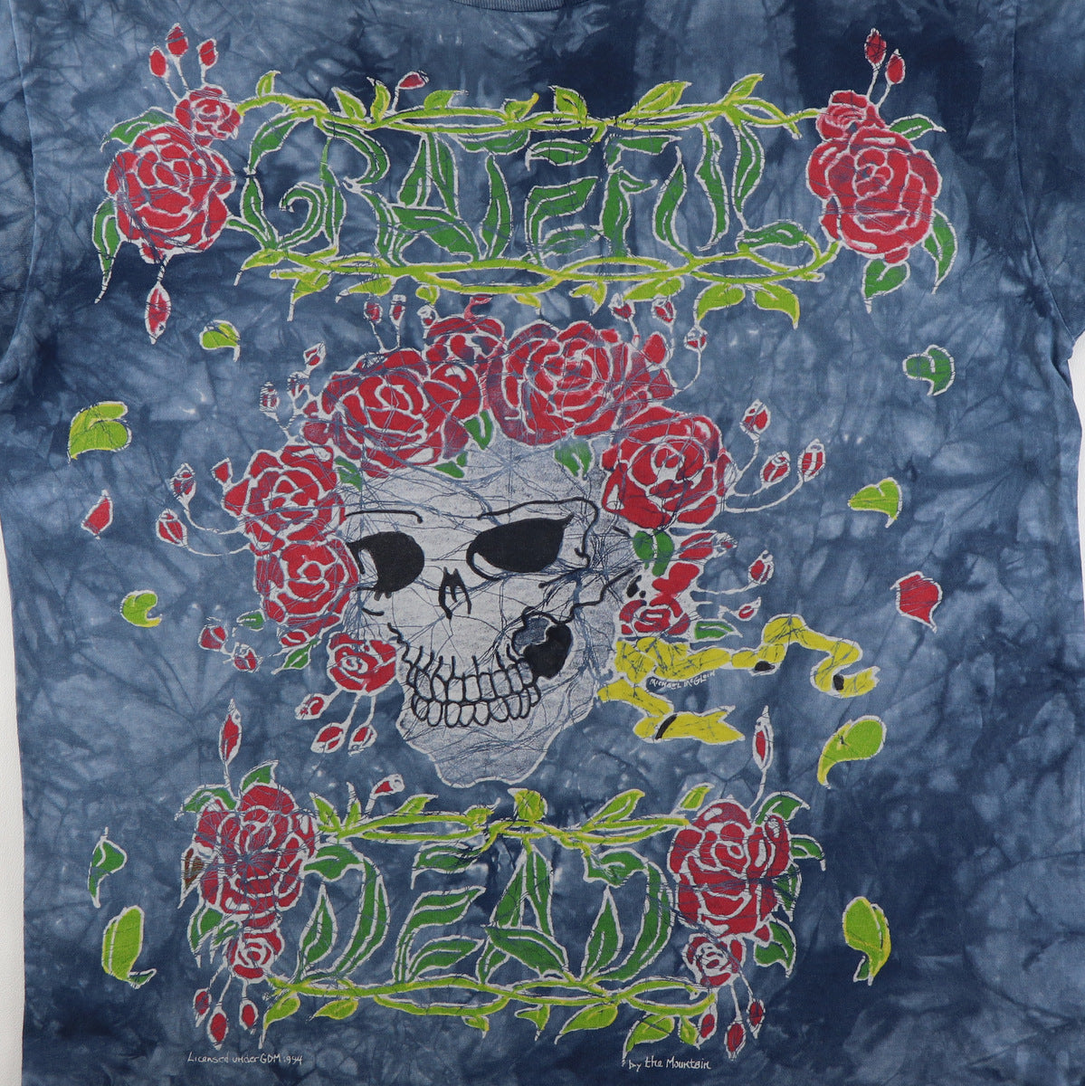 grateful dead skull shirt