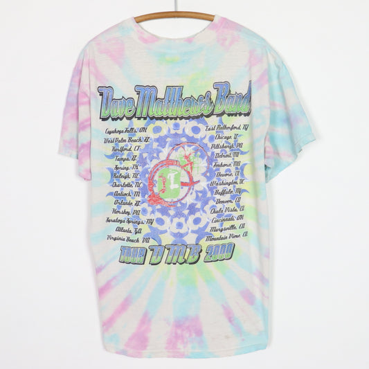 2000 Dave Matthew Band Tie Dye Tour Shirt
