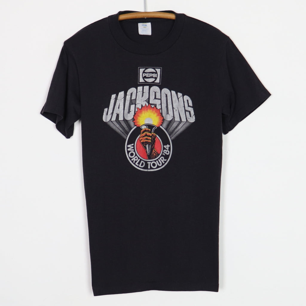 1984 Jacksons World Tour Shirt | WyCo Vintage