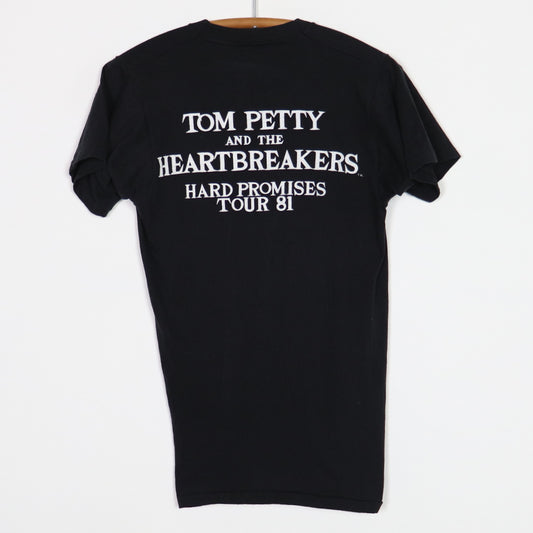 1981 Tom Petty And The Heartbreakers Hard Promises Tour Shirt