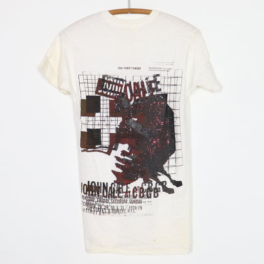 1978 John Cale Dangerous Times Ahead CBGB Concert Shirt