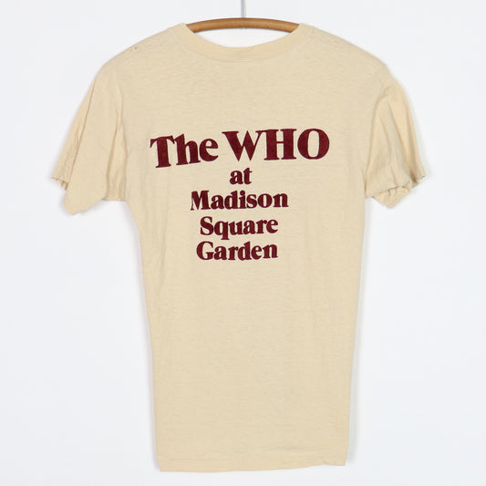1979 The Who Showco Madison Square Garden Crew Tour Shirt