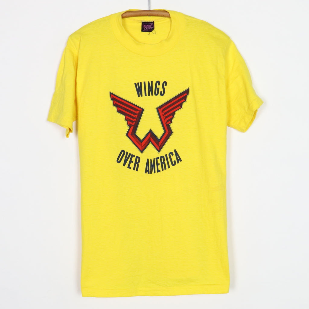 1976 Paul McCartney Wings Over America Promo Shirt