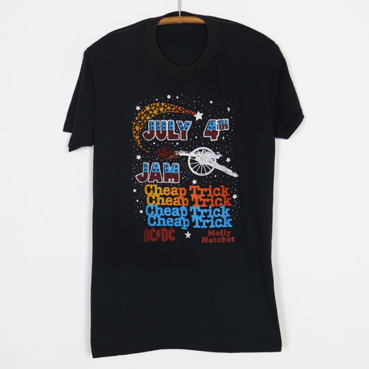 1979 ACDC Cheap Trick 4th Of July Concert Shirt