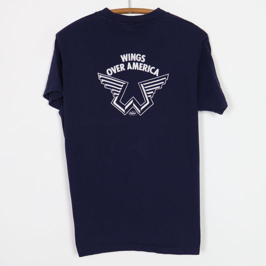 1976 Paul McCartney Wings Over America Capitol Records Promo Shirt