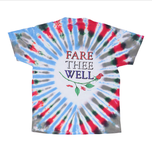 1995 Grateful Dead Fare Thee Well Tie Dye Shirt