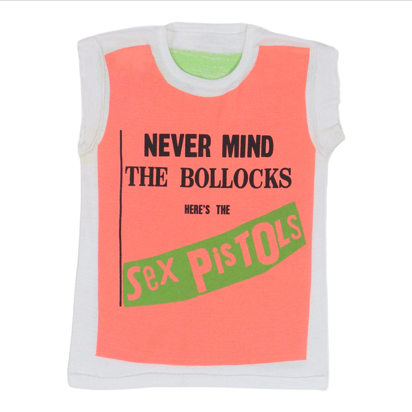 1977 Sex Pistols Never Mind The Bollocks Warner Brothers Promo Shirt