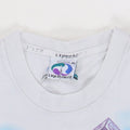 1991 Grateful Dead Spring Tour Liquid Blue Tie Dye Shirt