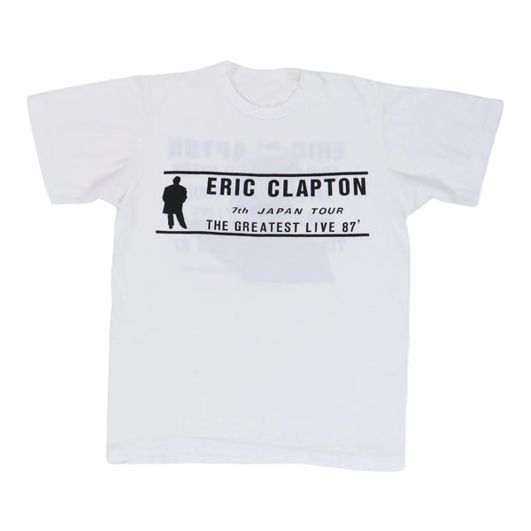 Original vintage 1987 Eric Clapton Japan Tour Shirt | WyCo Vintage