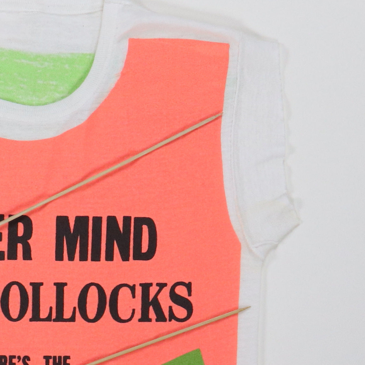 1977 Sex Pistols Never Mind The Bollocks Warner Brothers Promo Shirt