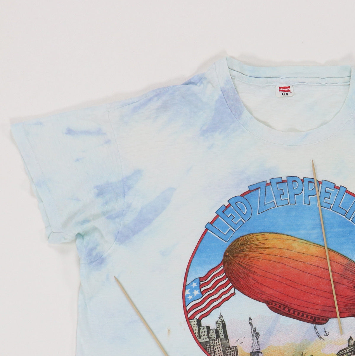 1970s Led Zeppelin Tie Dye Shirt