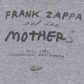 1970s Frank Zappa And The Mothers Promo Shirt