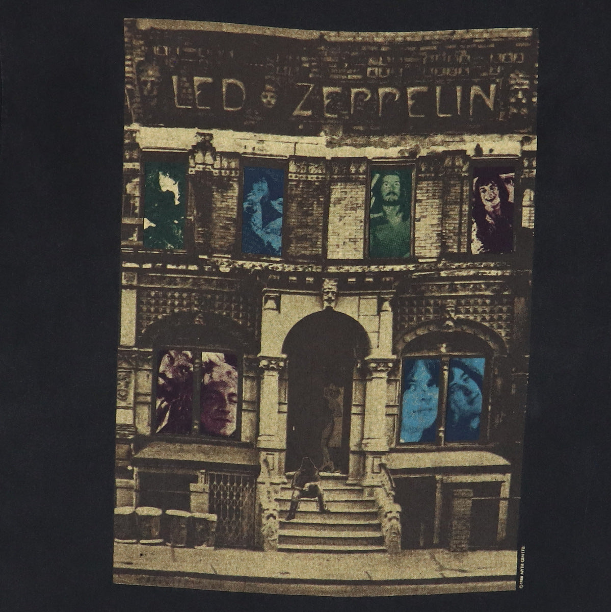 1988 Led Zeppelin Physical Graffiti Shirt | Authentic Vintage Tee