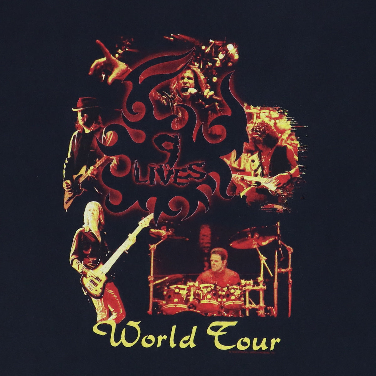 1996 Aerosmith 9 Lives Tour Shirt | Authentic Vintage Tee – WyCo