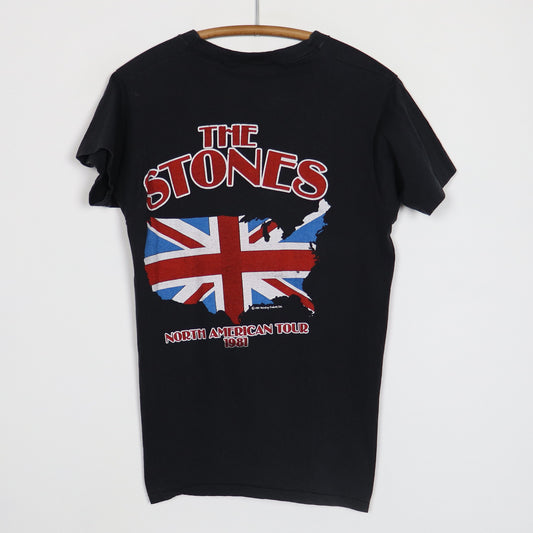1981 Rolling Stones North American Tour Shirt