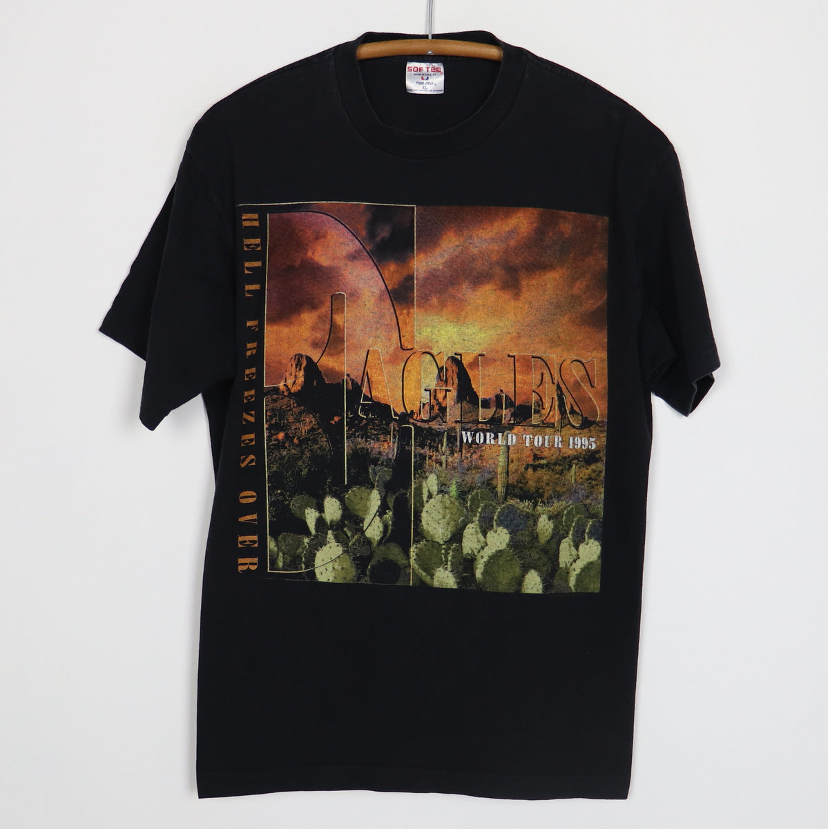 1994 Eagles Hell Freezes Over World Tour Shirt | Authentic Vintage