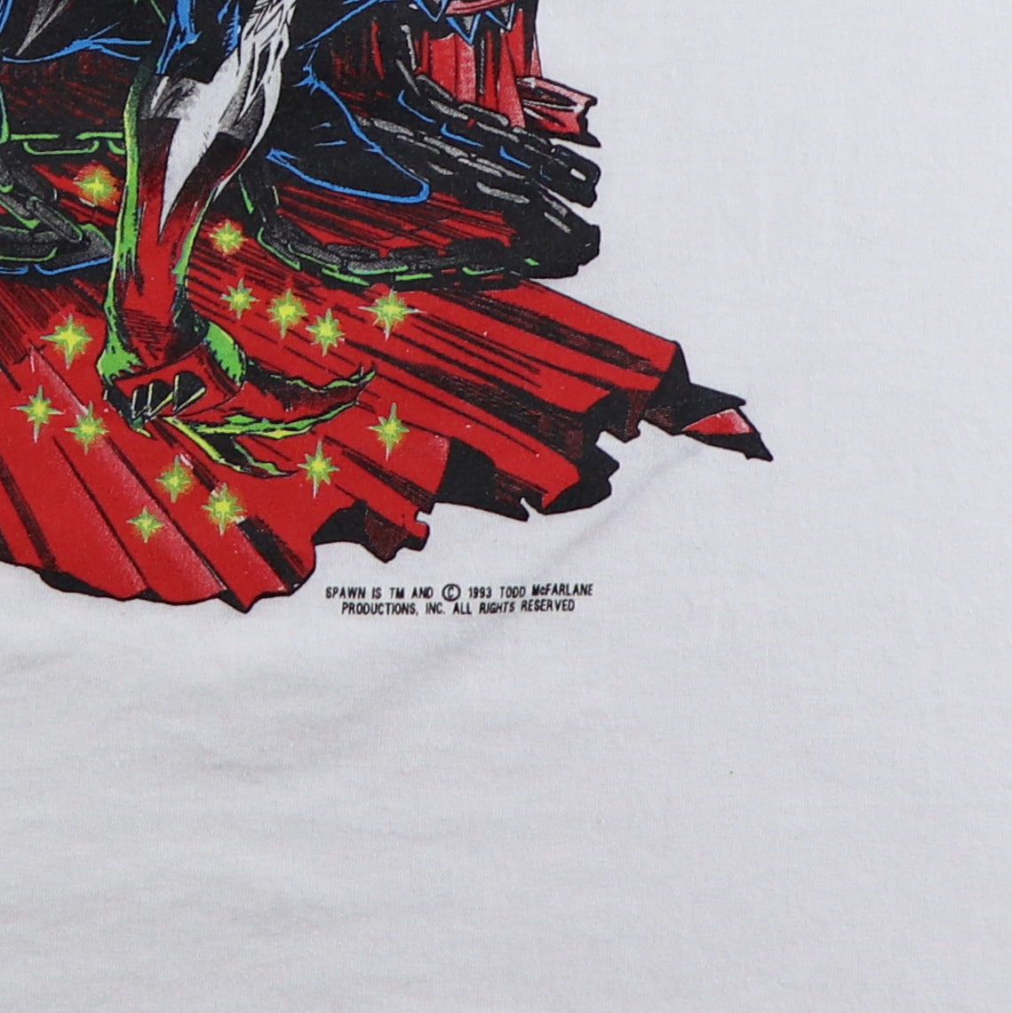 1993 Spawn Todd McFarlane Shirt | Authentic Vintage Tee – WyCo Vintage