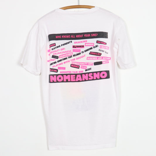 1988 Nomeansno Small Parts Isolated and Destroyed Shirt