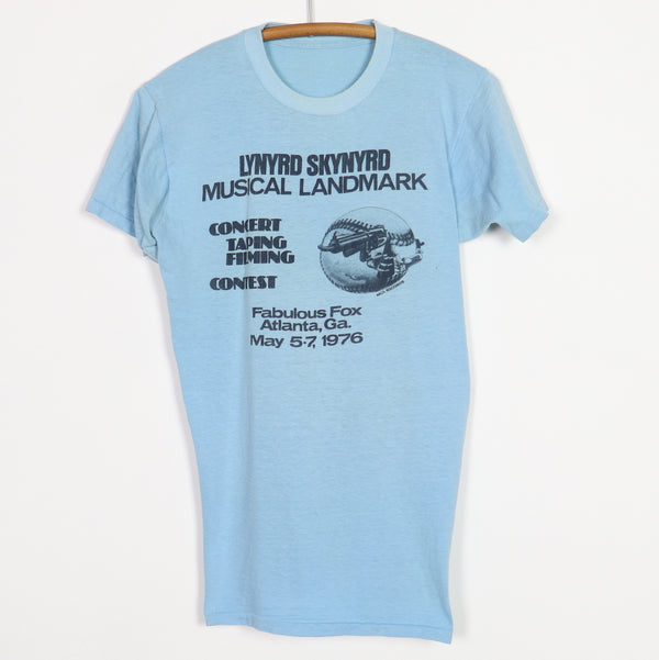 1976 Lynyrd Skynyrd Concert Taping Filming Contest Shirt