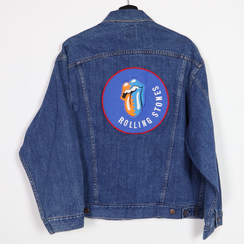 1989 Rolling Stones Steel Wheels Denim Tour Jacket