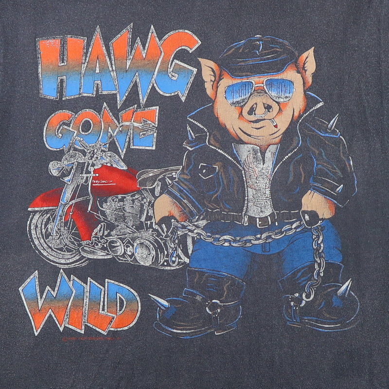 1986 Harley Davidson Hawg Gone Wild Shirt