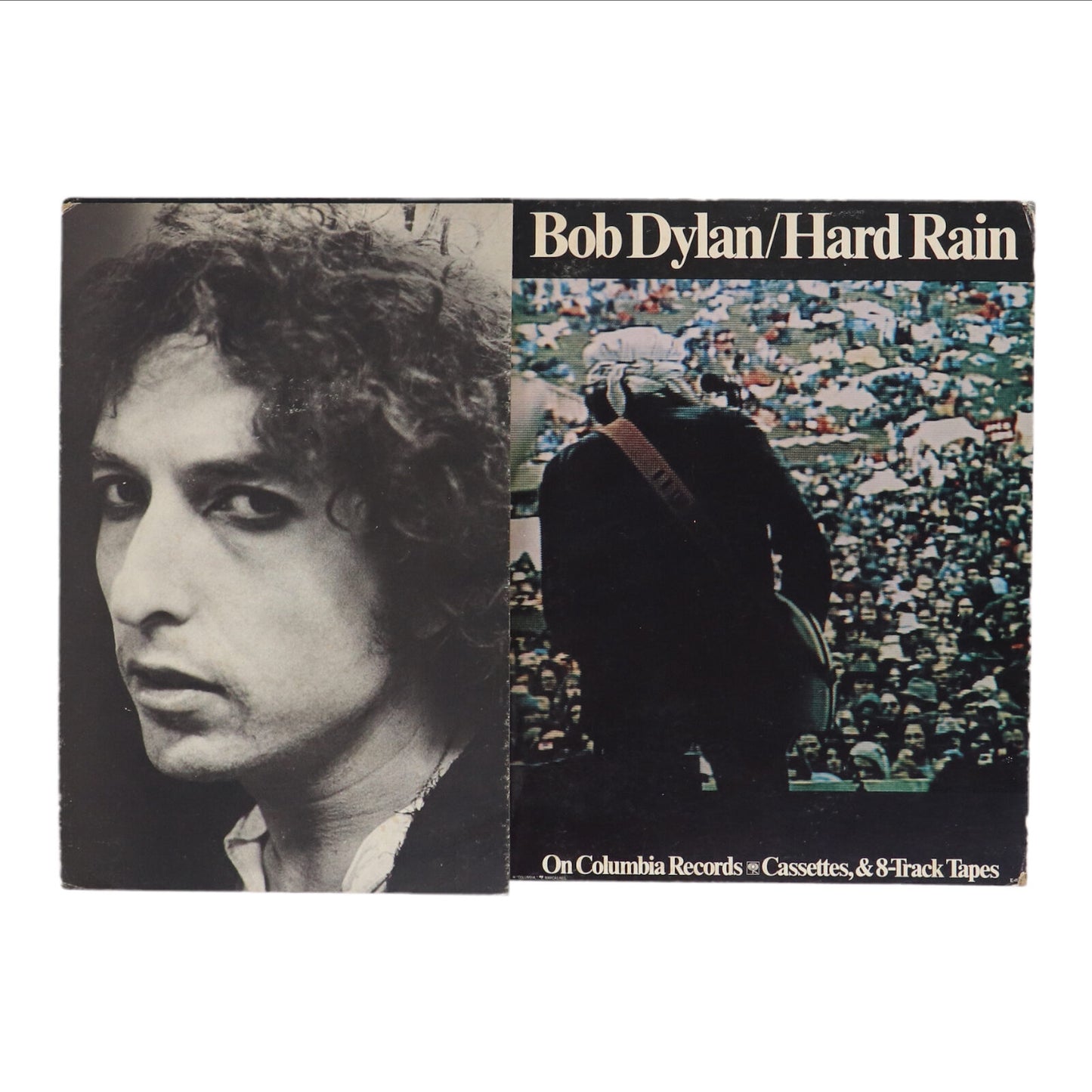1976 Bob Dylan Hard Rain Stand Up Promo Display