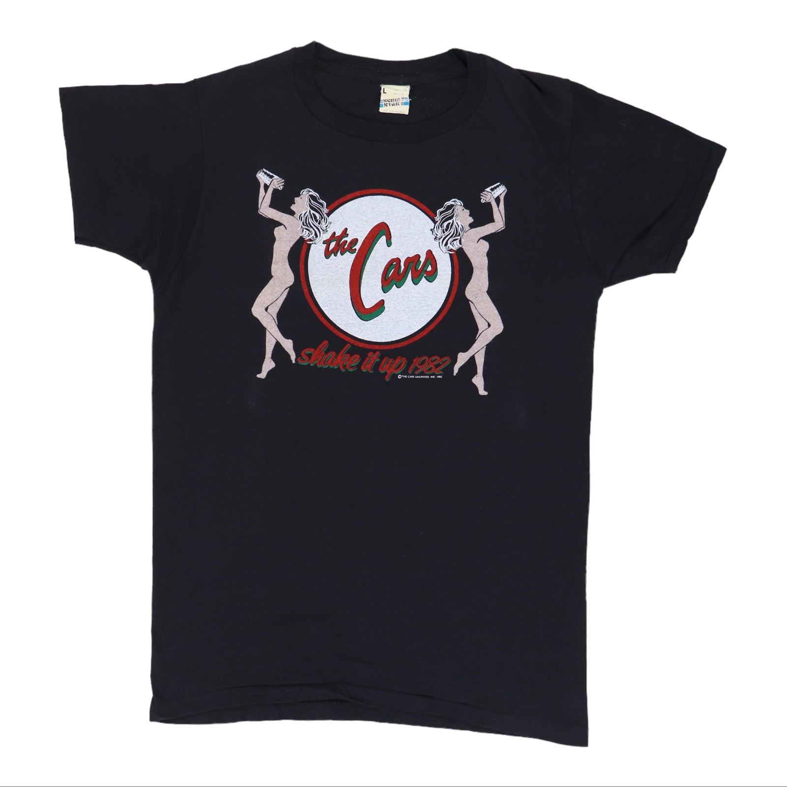 1982 The Cars Shake It Up Tour Shirt | WyCo Vintage