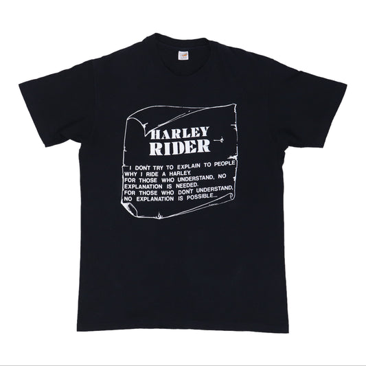 1982 Harley Davidson Why I Ride Shirt