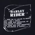1982 Harley Davidson Why I Ride Shirt