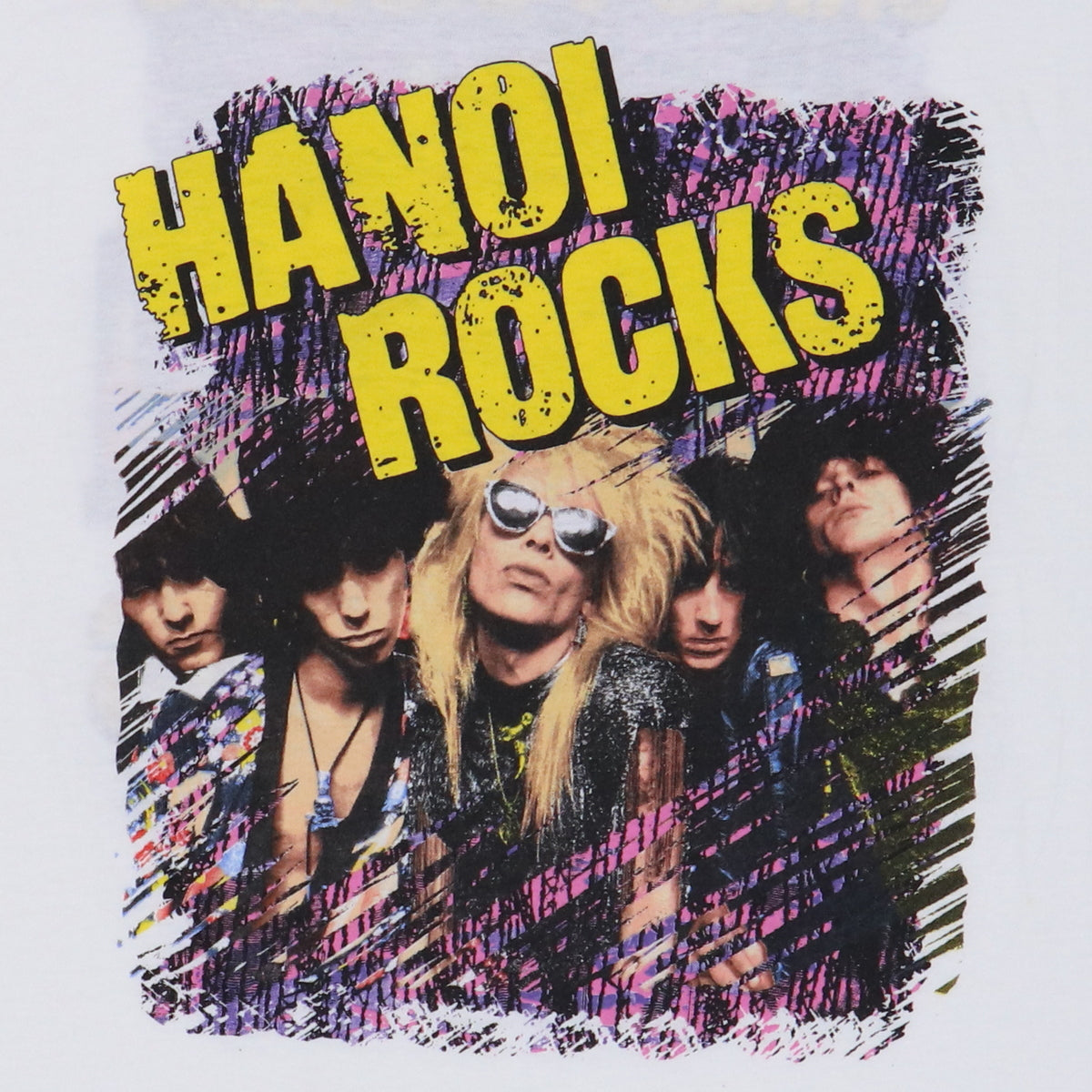 1989 Hanoi Rocks Uzi Suicide Shirt | Authentic Vintage Tee – WyCo