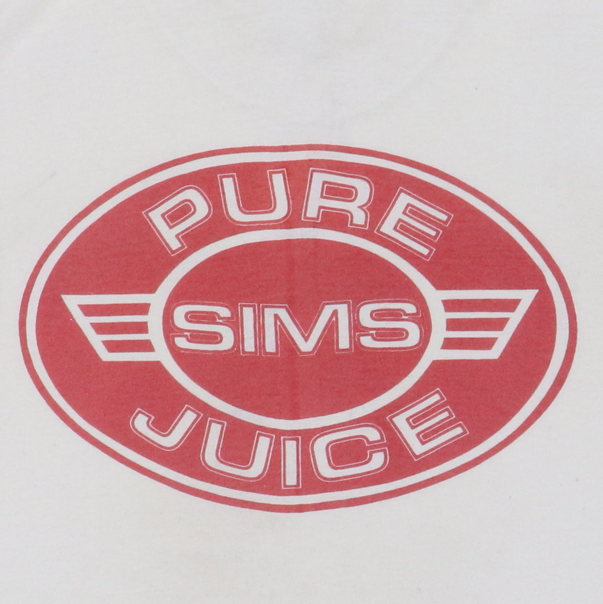 1970s Sims Pure Juice Skateboard Wheels Shirt