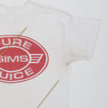 1970s Sims Pure Juice Skateboard Wheels Shirt