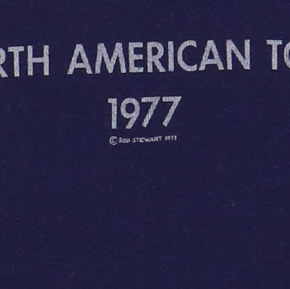1977 Rod Stewart North American Tour Shirt