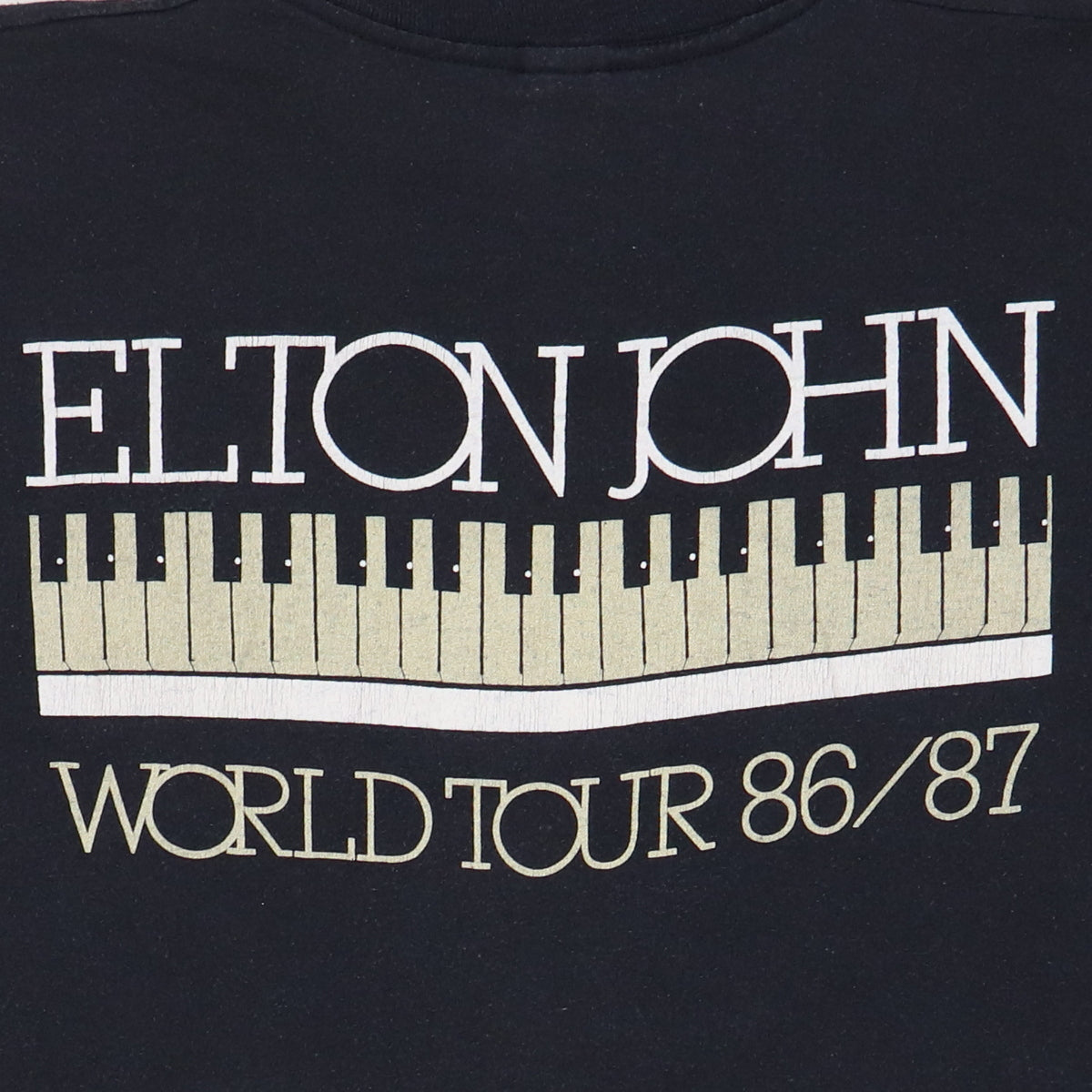 1986 Elton John World Tour Shirt