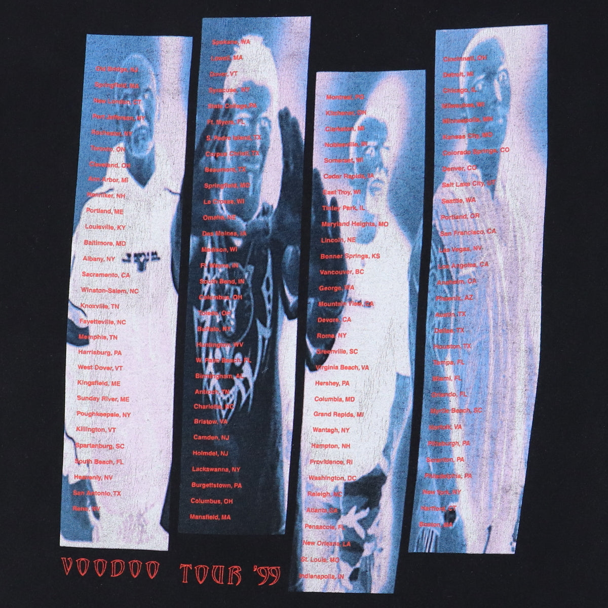 1999 Godsmack Voodoo Tour shirt | Authentic Vintage Tee – WyCo Vintage