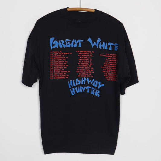 1989 Great White Mista Bone Tour Shirt