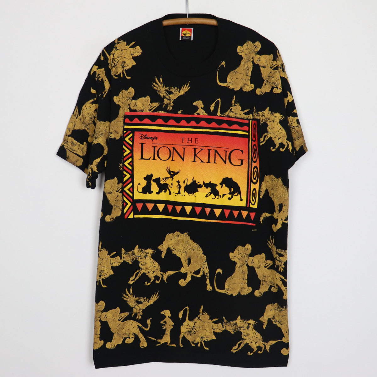 1990s Disney Lion King All Over Print Shirt