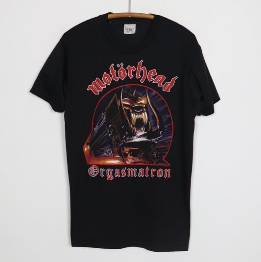 1986 Motorhead Orgasmatron I Came Did You Shirt