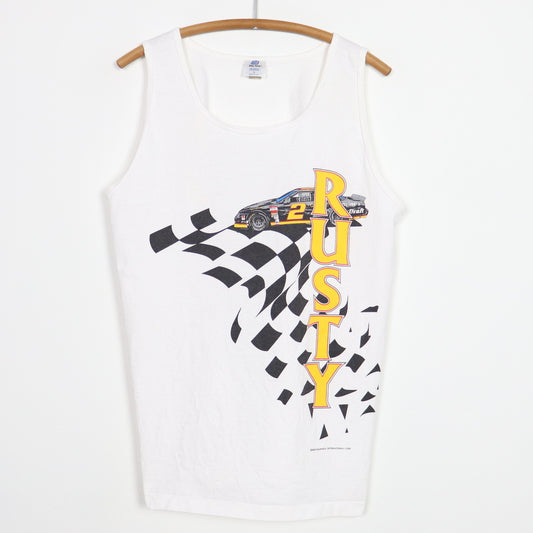 1990s Rusty Wallace Tank Top Shirt