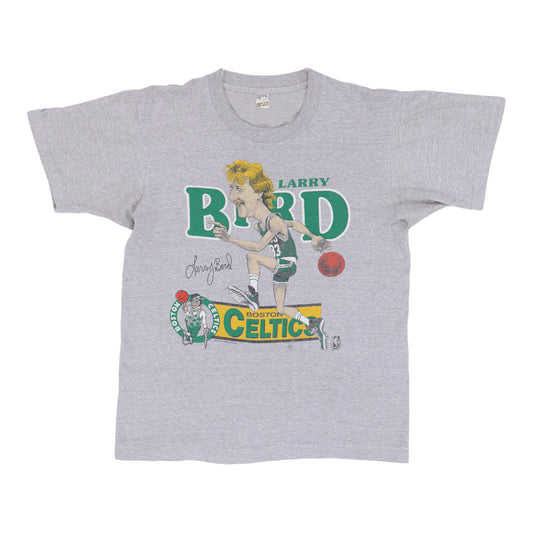 1980s Larry Bird Boston Celtics NBA Basketball Shirt