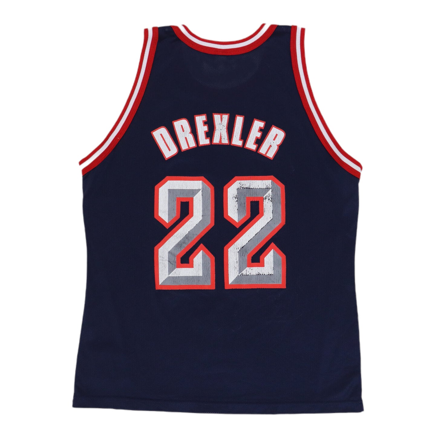 1990s Clyde Drexler Houston Rockets NBA Basketball Jersey – WyCo